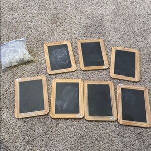 Handwriting without tears double sided Wooden Framed Chalkboards